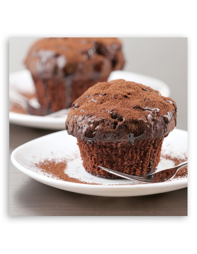 Canvas prints for kitchen - Chocolate muffins | FEEBY