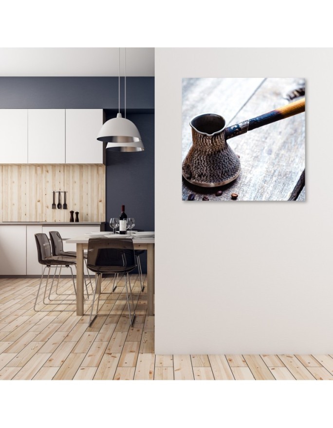 Modern Canvas painting for the kitchen - Coffee pot | FEEBY