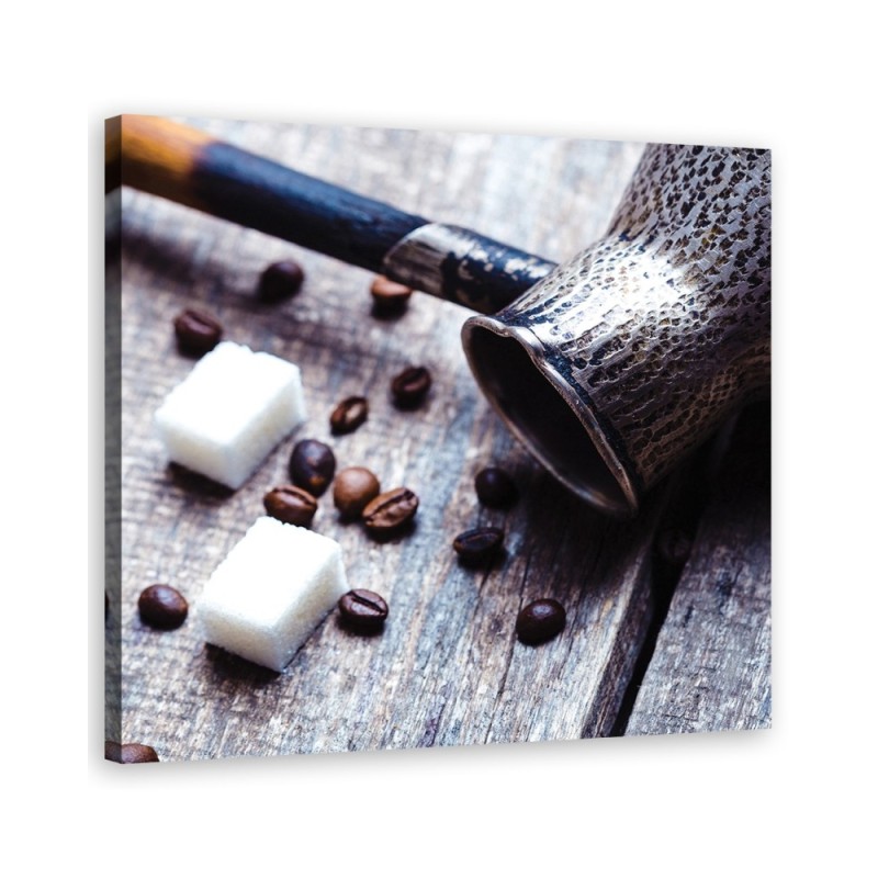 Canvas prints for kitchen modern - Coffee mug and sugar | FEEBY