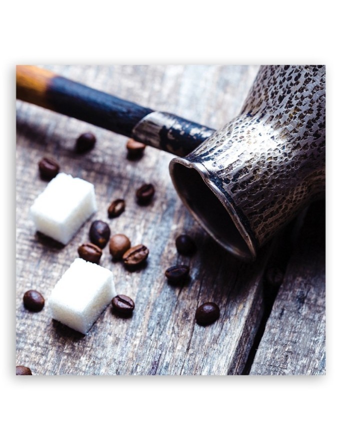 Canvas prints for kitchen modern - Coffee mug and sugar | FEEBY