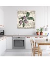 Canvas print modern - Plum vintage | FEEBY