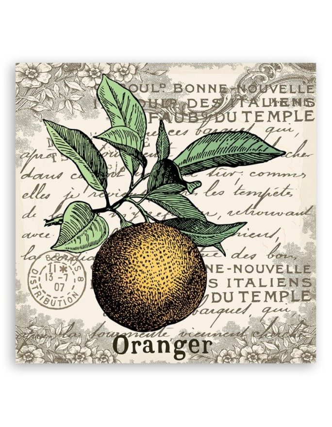 Canvas print - Vintage orange | FEEBY