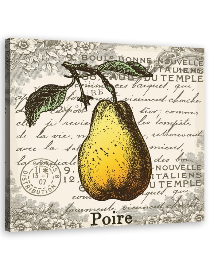 Canvas print Vintage Pear