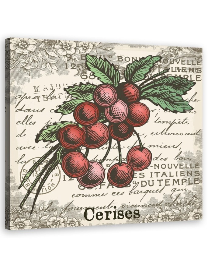 Canvas prints for the kitchen - Vintage cherry | FEEBY