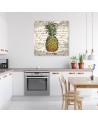 Canvas prints for the kitchen - Vintage pineapple | FEEBY