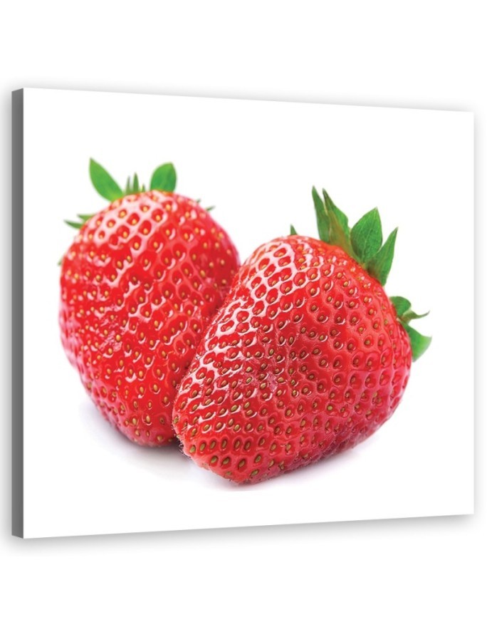 Modern Canvas painting for the kitchen - Strawberry fruit | FEEBY