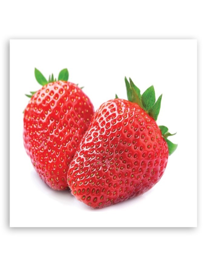 Modern Canvas painting for the kitchen - Strawberry fruit | FEEBY