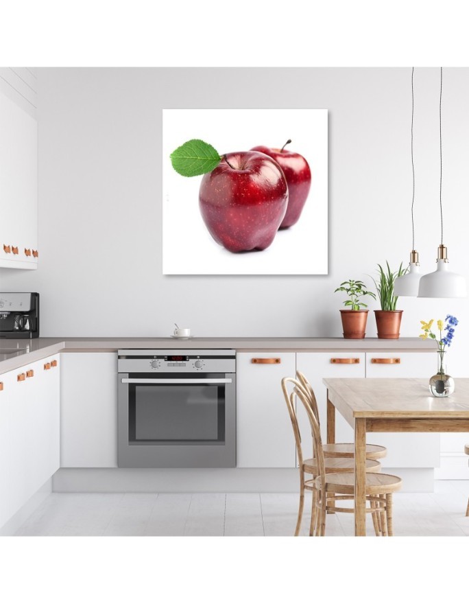 Modern Canvas painting for the kitchen - Fruit apples | FEEBY