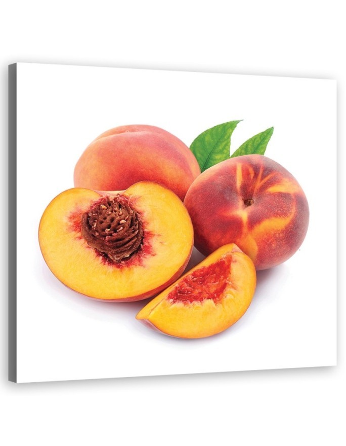 Canvas print - Peach fruit | FEEBY
