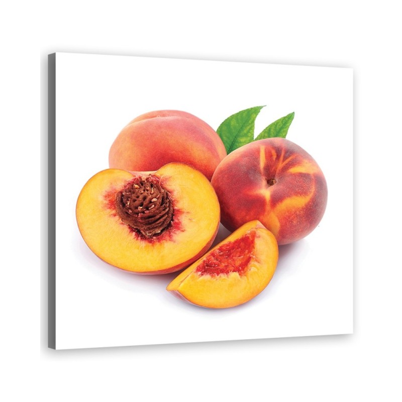 Canvas print - Peach fruit | FEEBY