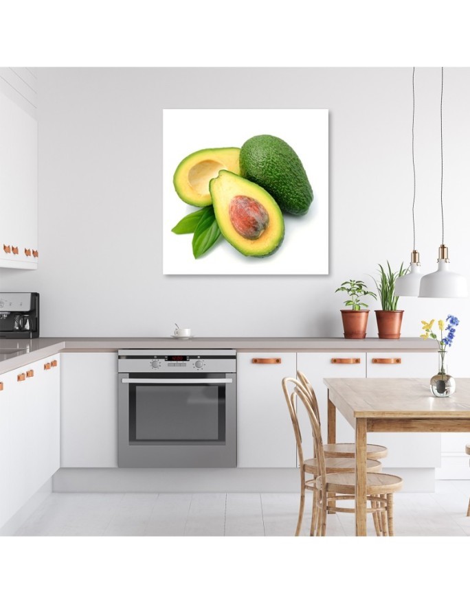 Wall art for the kitchen - Avocado fruit | FEEBY