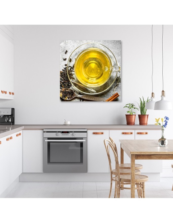 Aromatic tea - Canvas prints for the kitchen | FEEBY