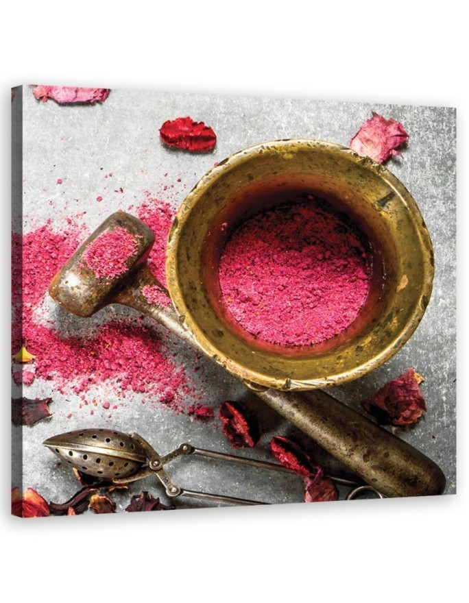 Pink dust - Canvas painting. High quality  | FEEBY