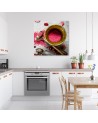 Pink dust - Canvas painting. High quality  | FEEBY