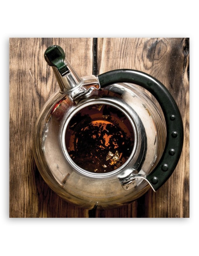Tea kettle - Modern Canvas painting for the kitchen | FEEBY