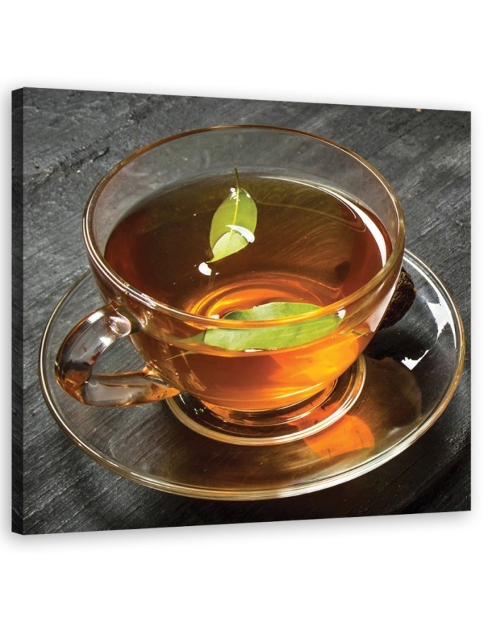 Tea cup - Modern painting for the kitchen | FEEBY