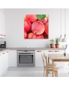 Apple macro - Canvas print modern | FEEBY