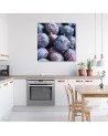 Plum macro - Painting Canvas  for the kitchen. Buy now|| FEEBY
