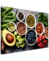 Canvas painting - Fresh vegetables and fruit | FEEBY