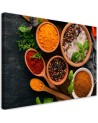 Canvas prints for the kitchen - Aromatic Spices Kitchen Food | FEEBY