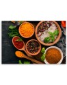 Canvas prints for the kitchen - Aromatic Spices Kitchen Food | FEEBY