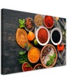 Canvas prints for the kitchen - Fresh spices in the kitchen | FEEBY