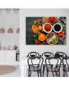 Canvas prints for the kitchen - Fresh spices in the kitchen | FEEBY
