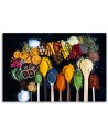 Canvas prints for the kitchen - Herbs spices for the kitchen | FEEBY
