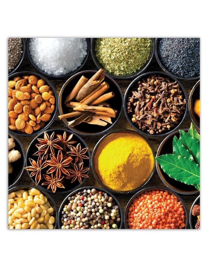 Canvas prints for the kitchen - Kitchen spices | FEEBY