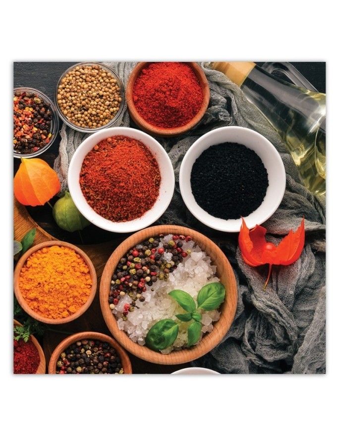 Canvas prints for the kitchen - Aromatic spices | FEEBY