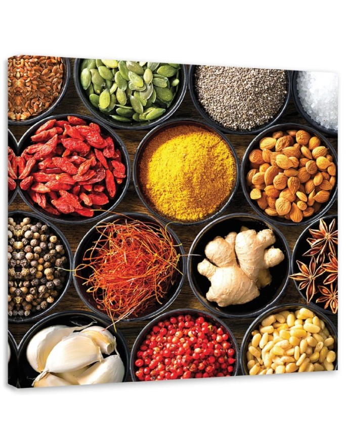 Canvas print Spices for the...