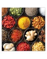 Canvas prints for the kitchen - Spices food for dining room| FEEBY