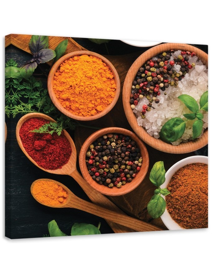 Canvas prints for the kitchen modern - Kitchen spices | FEEBY