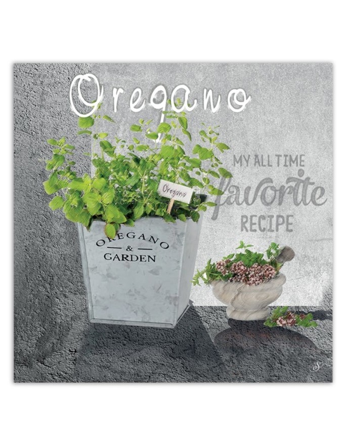 Canvas print - Oregano kitchen spices. High quality  | FEEBY