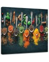 Canvas print - Herbs spices for the kitchen | FEEBY
