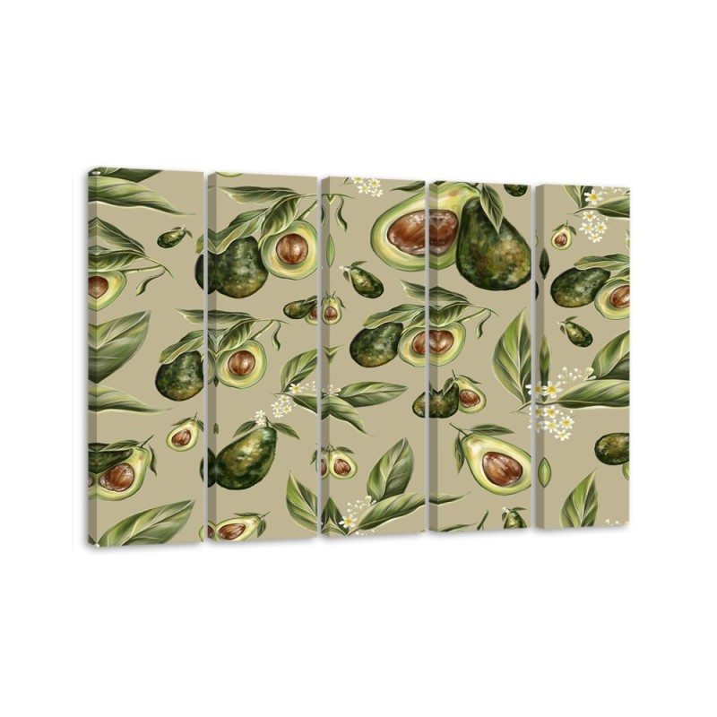 Avocado fruit - Painting for the kitchen | FEEBY