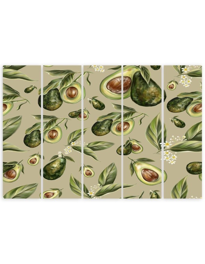 Avocado fruit - Painting for the kitchen | FEEBY