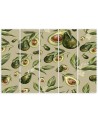 Avocado fruit - Painting for the kitchen | FEEBY