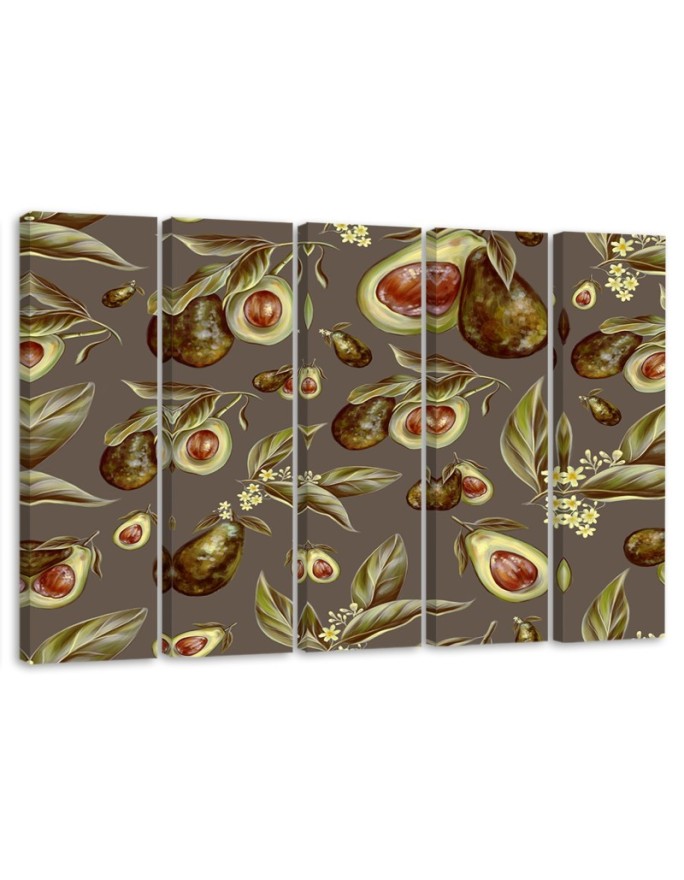 Canvas print Avocado halves