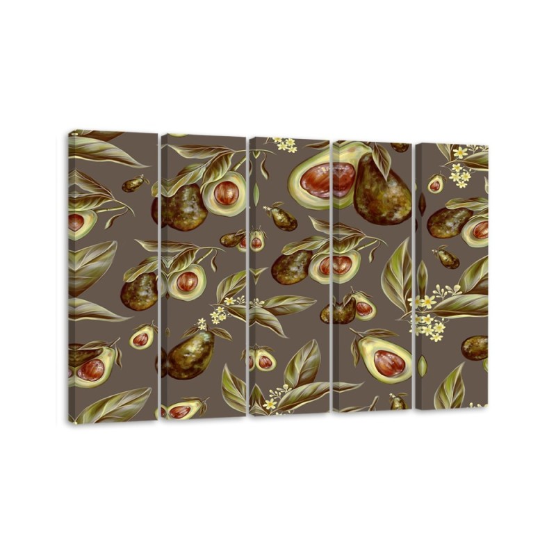 Avocado fruit - Modern painting for the kitchen | FEEBY