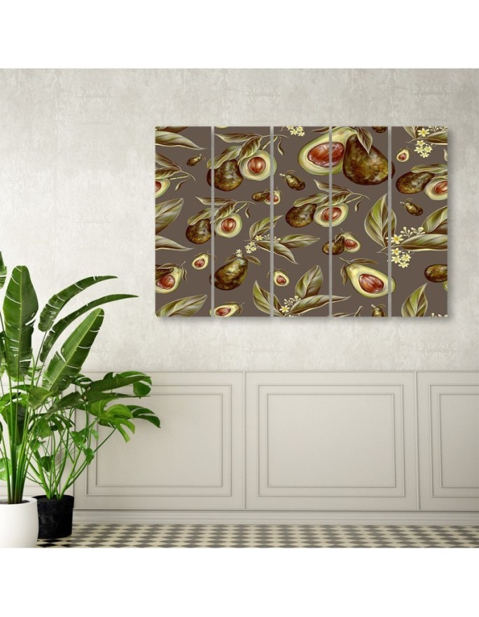 Avocado fruit - Modern painting for the kitchen | FEEBY