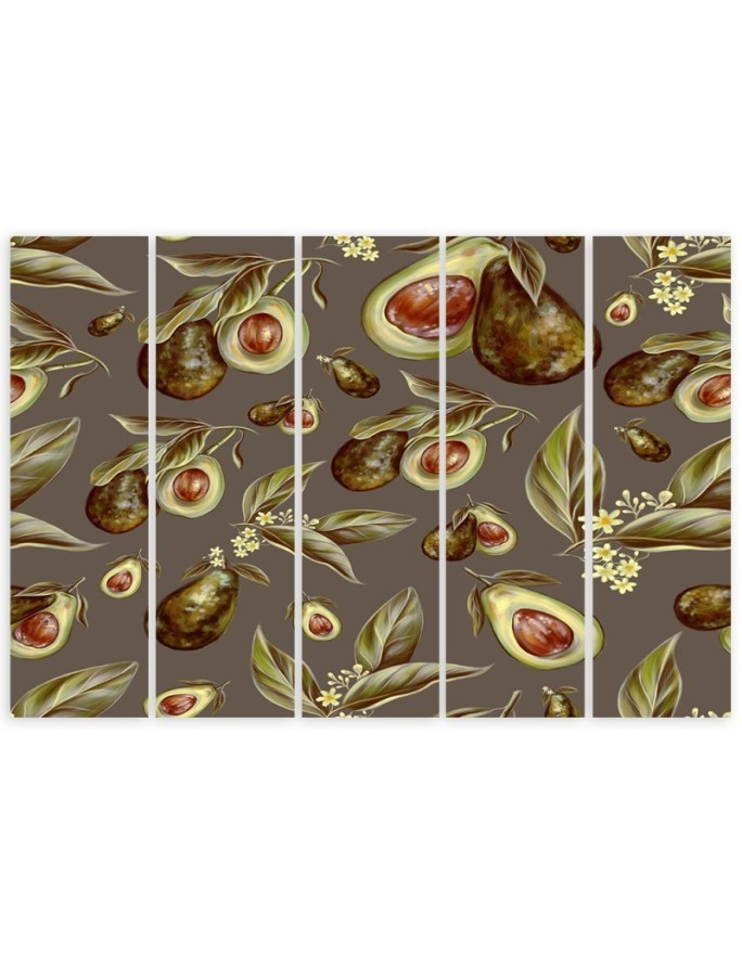 Avocado fruit - Modern painting for the kitchen | FEEBY
