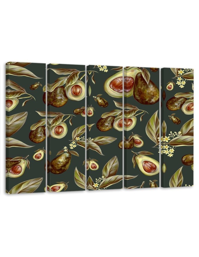 Avocado fruit - Modern painting for the kitchen | FEEBY