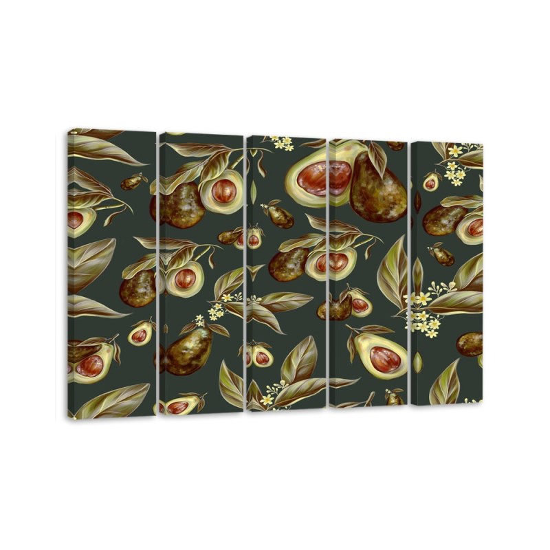 Avocado fruit - Modern painting for the kitchen | FEEBY