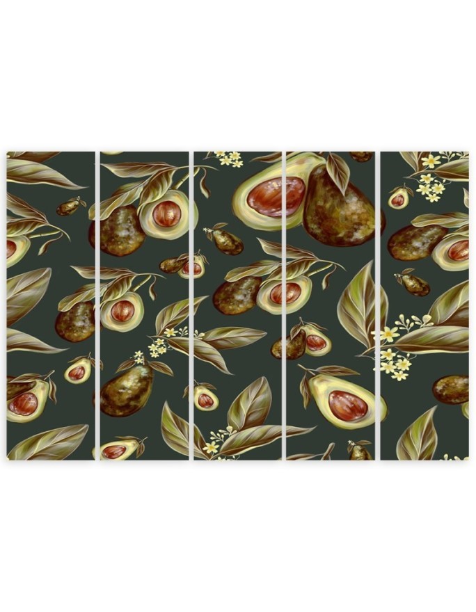 Avocado fruit - Modern painting for the kitchen | FEEBY