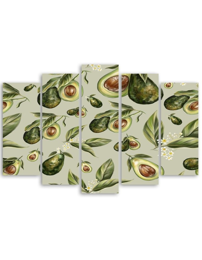 Avocado fruit - Canvas print modern | FEEBY