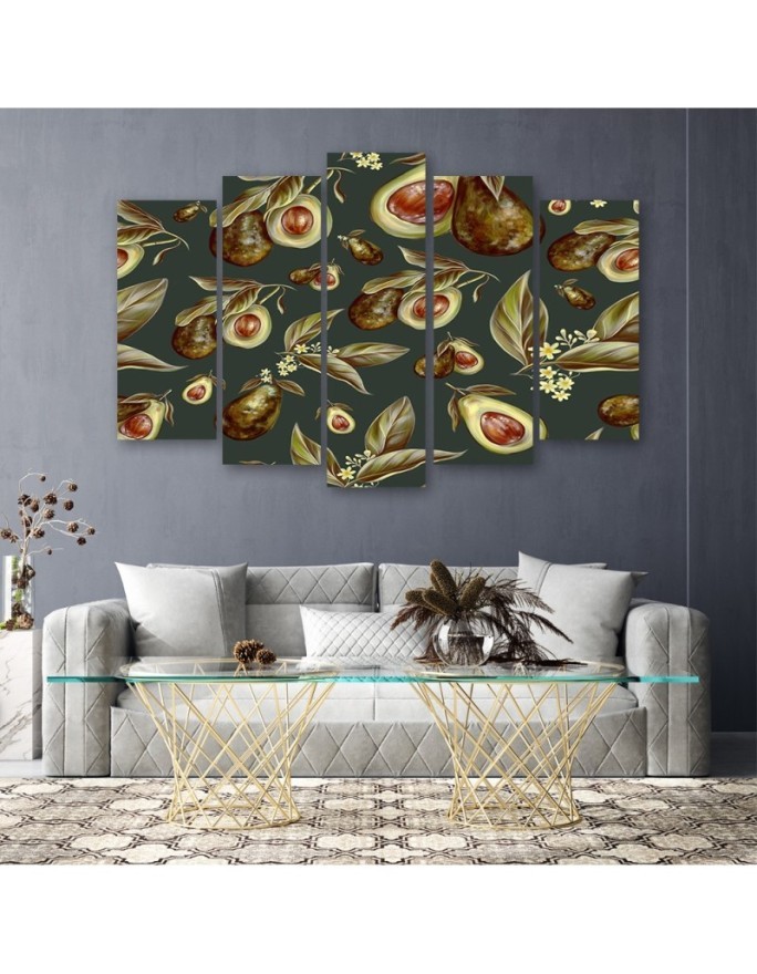 Avocado fruit - Canvas print | FEEBY