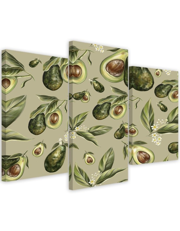 Avocado fruit - Painting for the kitchen | FEEBY