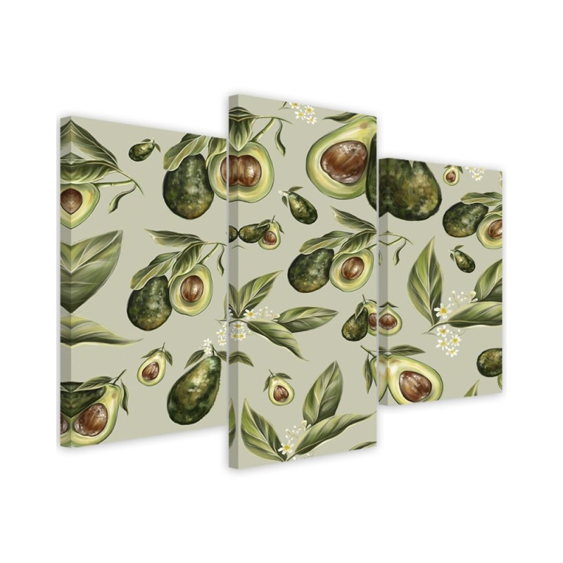 Canvas print for the kitchen - Avocado fruit | FEEBY