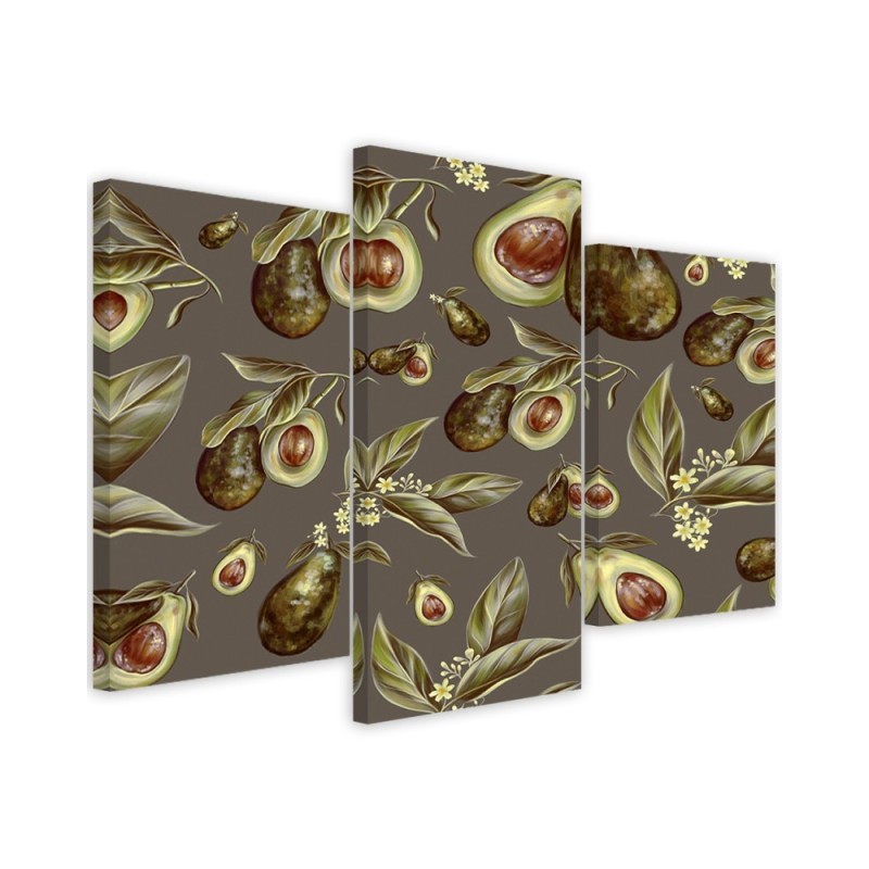 Canvas painting - Avocado fruit | FEEBY